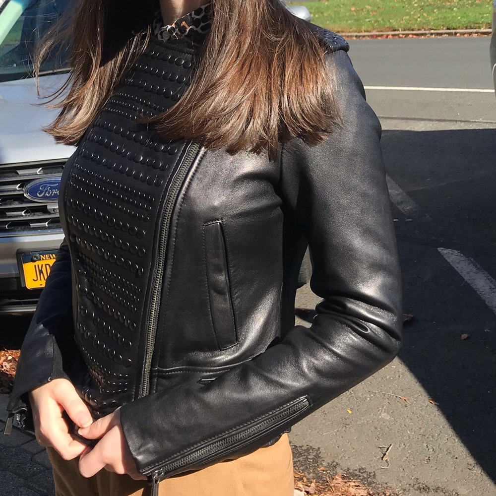 Lamb leather jacket - Picture 6 of 8